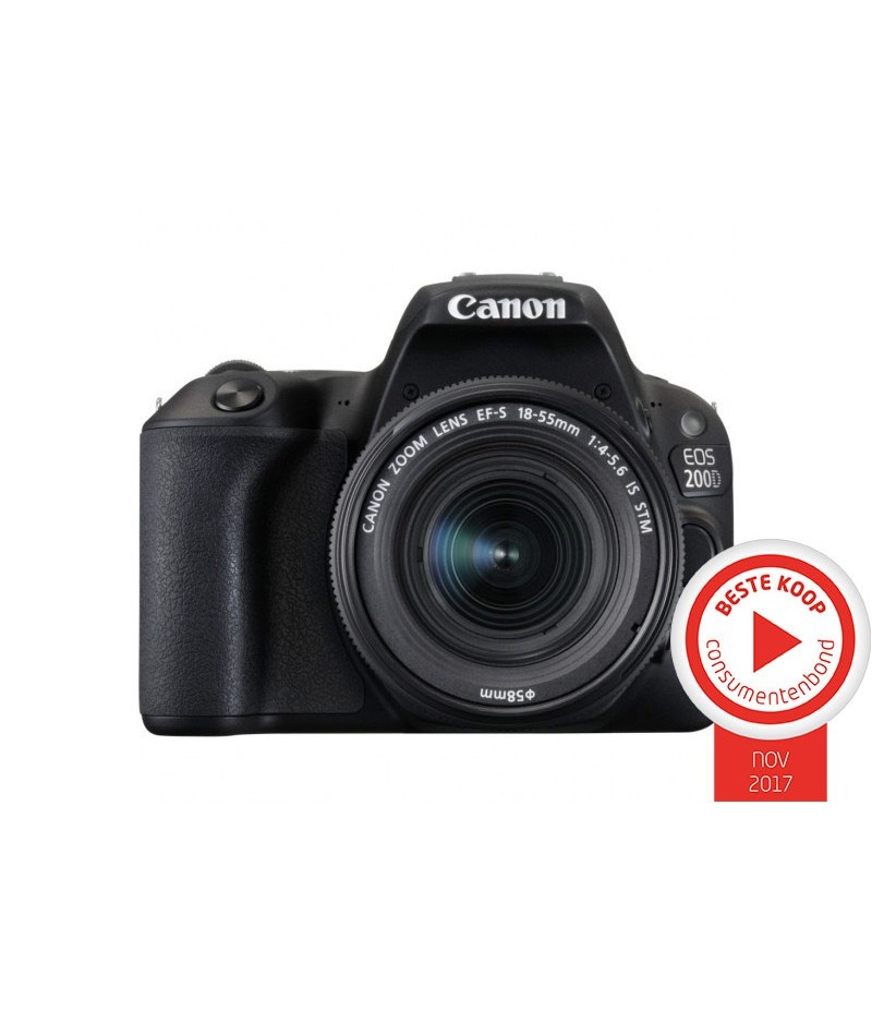 Canon EOS 200D Body + 18-55mm F4-5.6 IS STM